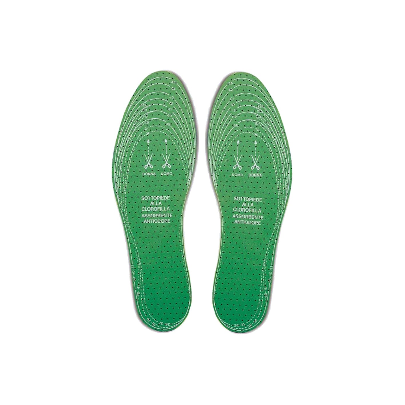 Solette antiodore "Clorofilla" 2 pz.