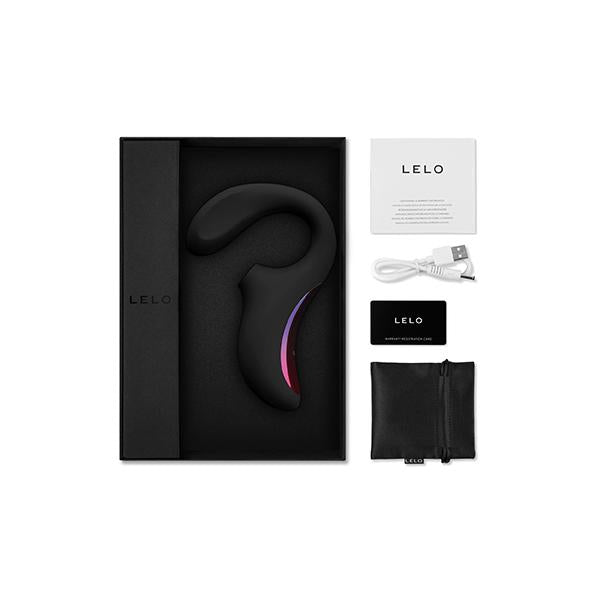LELO - MASSAGGIATORE STIMOLAZIONE DOPPIA ASPIRAZIONE ENIGMA NERO