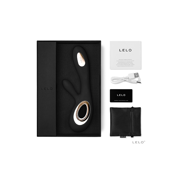 LELO - VIBRATORE SORAYA WAVE CONIGLIO NERO