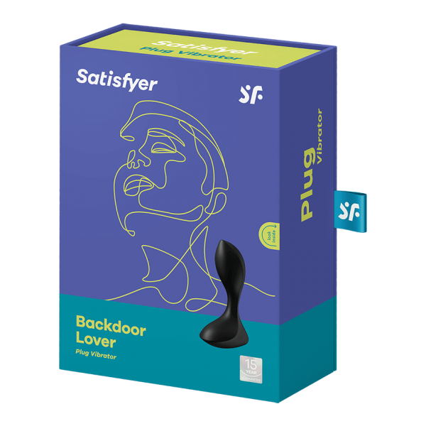 SATISFYER - SPINA VIBRANTE BACKDOOR LOVER NERO