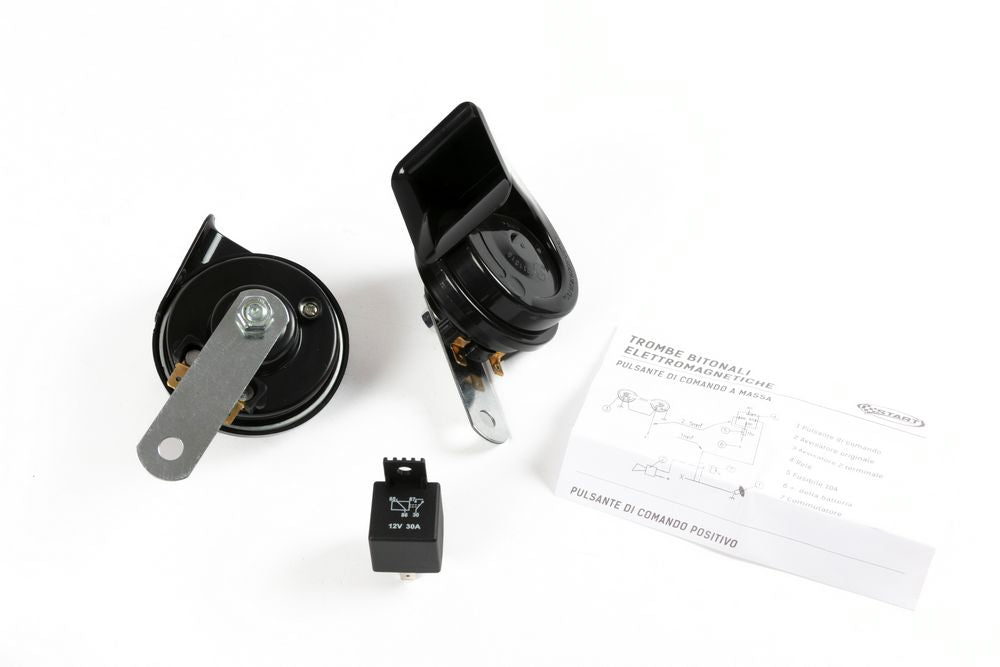 Trombette bitonali elettromagnetiche auto omologate