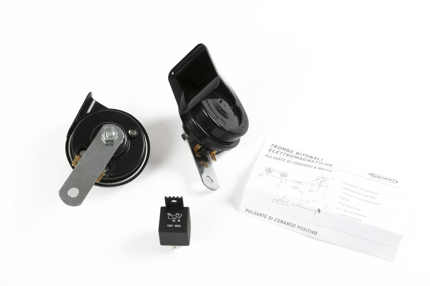 START Trombette bitonali elettromagnetiche auto omologate Accessorio Originale