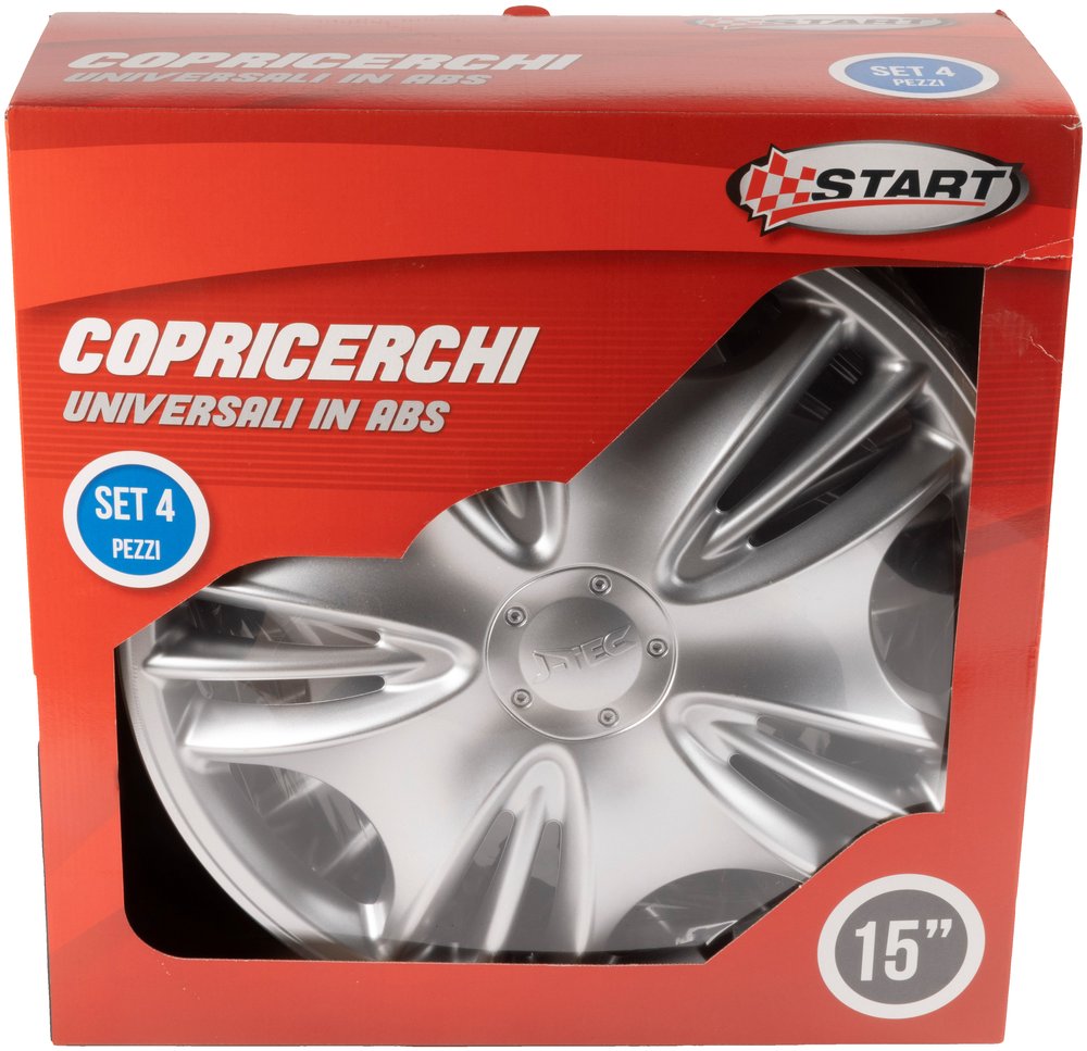 Borchie Set calotte auto in scatola Barracuda 15"