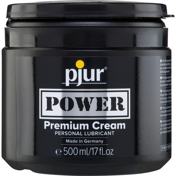 PJUR - POWER PREMIUM CREMA LUBRIFICANTE PERSONALE 500 ML