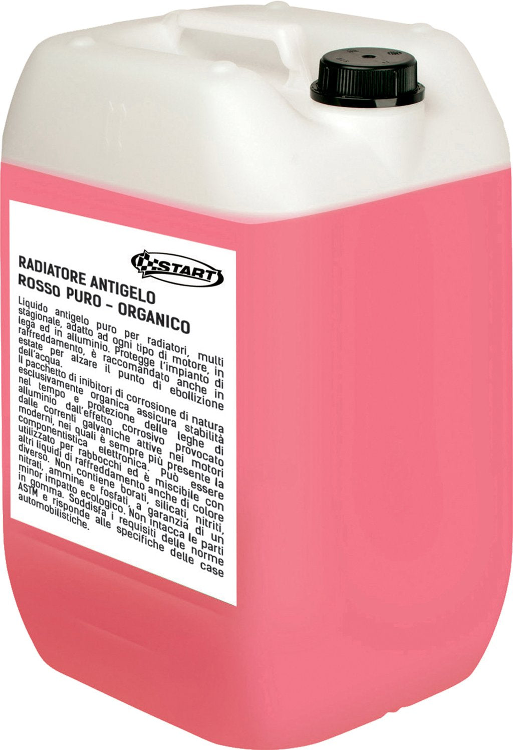 START Liquido Antigelo Radiatore Long Life Rosso 25 kg Protezione dal Gelo