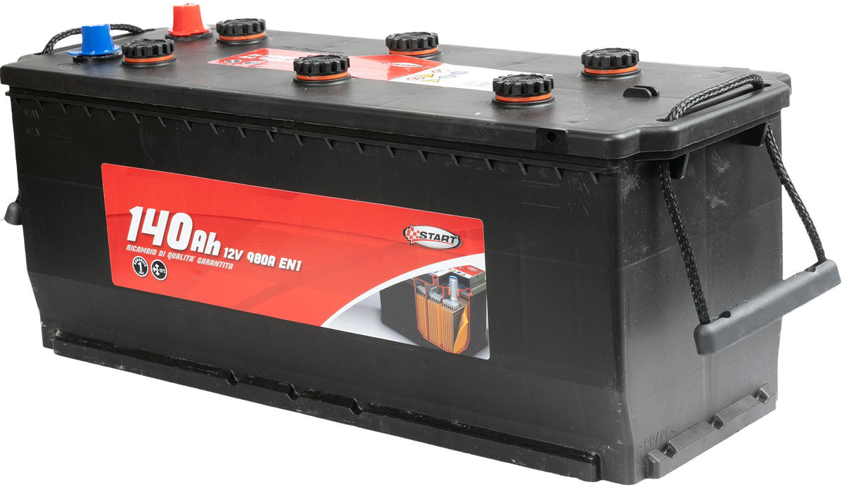 START Batteria per autocarro e trattori 140Ah 12V 800A polo positivo sinistro