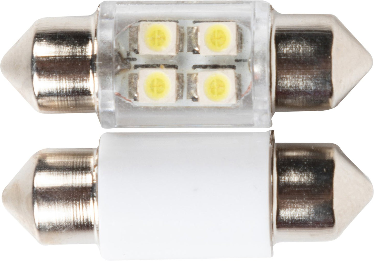 START Lampadine siluro auto 6 Led 12V 1,5W due pezzi 31 mm illuminazione targa