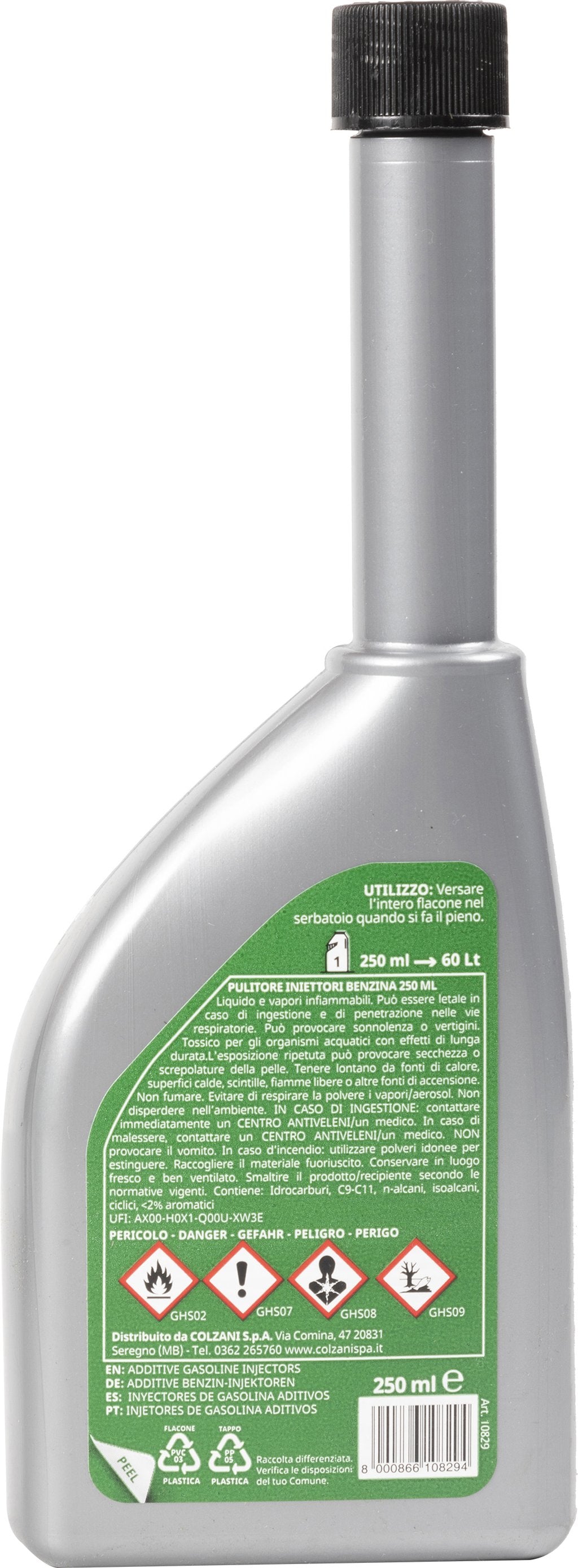 QUANTUM ENERGY Magneti Marelli pulitore iniettori benzina 250ml made in italy