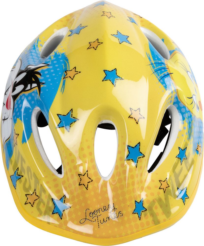 Casco ciclo bambino bambina Looney Tunes Titti Silvestro 52-56 cm