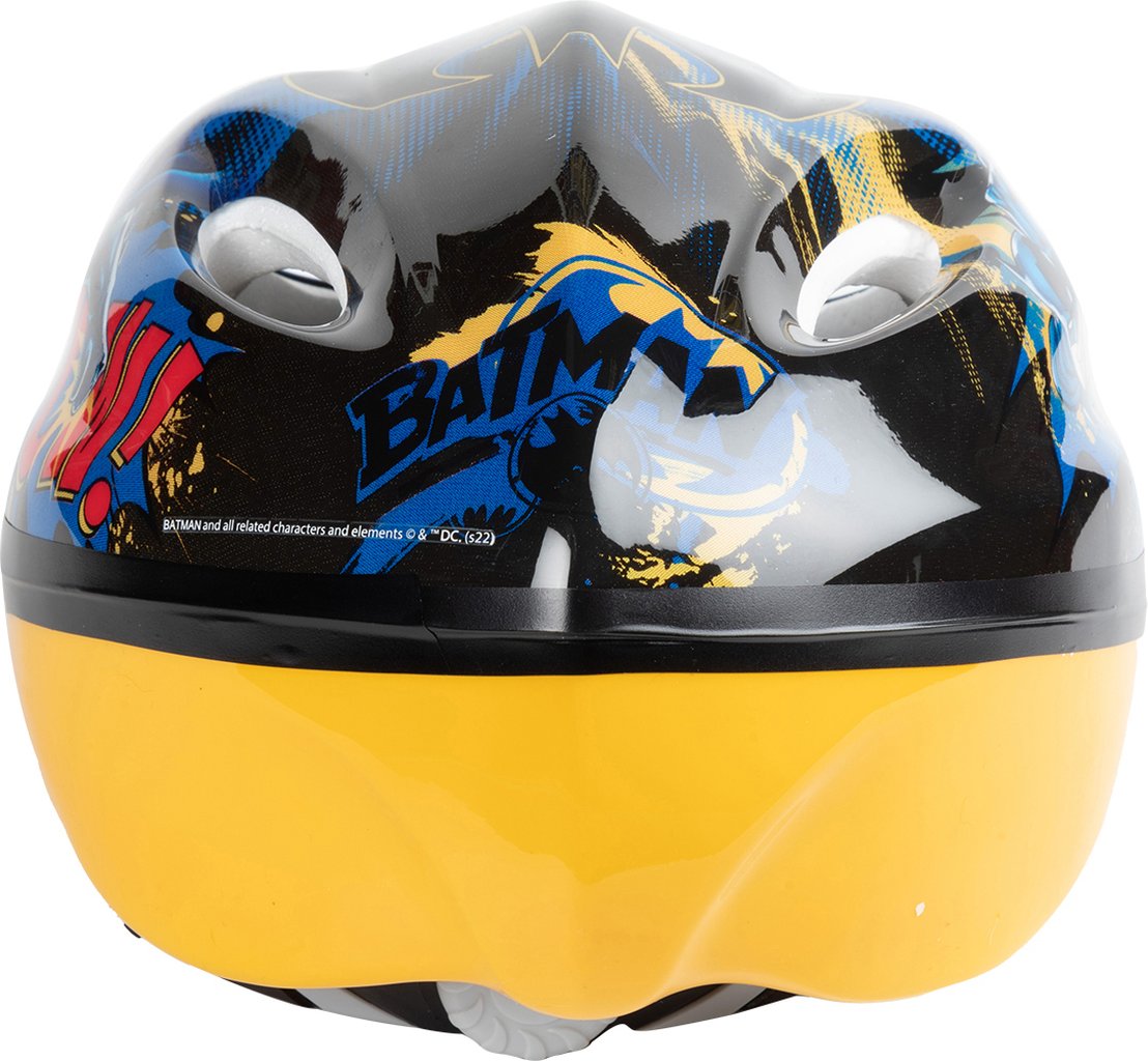 Tataway DC Caschetto Bici Batman 52-56 cm Casco Bici Bambino