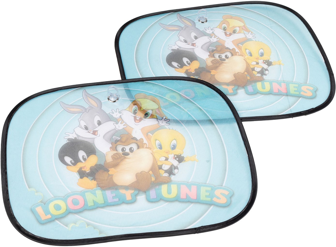TATAWAY Coppia tendine parasole laterali auto Baby Looney Tunes 44x35 cm ?