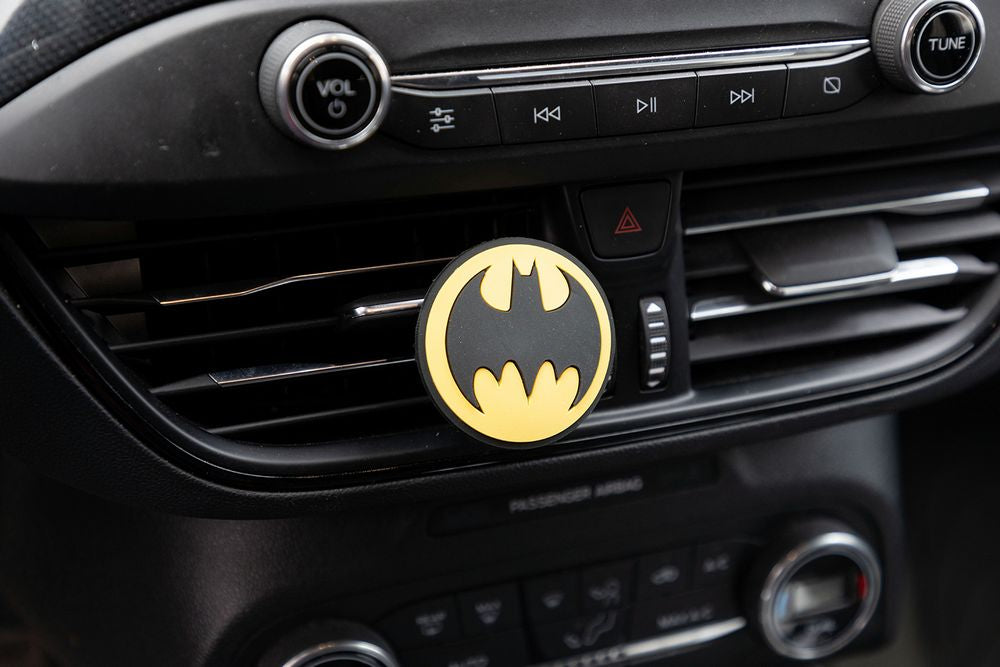 Profumatore deodorante auto da aeratore DC Batman al gusto di colonia