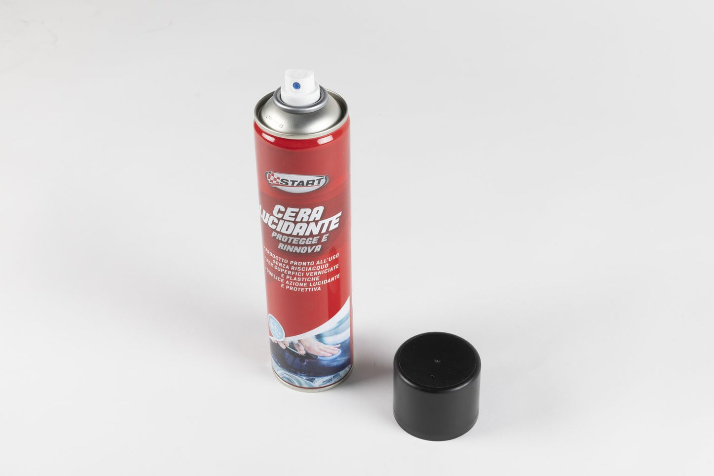 START Cera Spray Auto Con Oli Pregiati 400 ml Cera Lucidante Pronta All?Uso