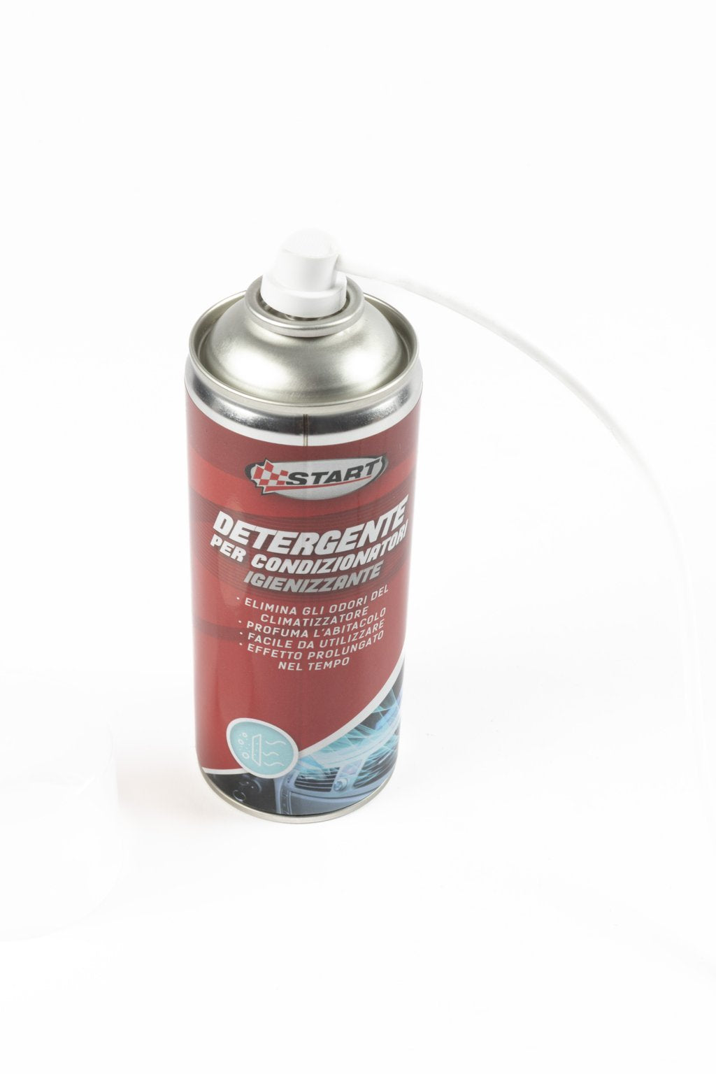 START Spray Detergente per condizionatori auto 400 ml con cannuccia Originale