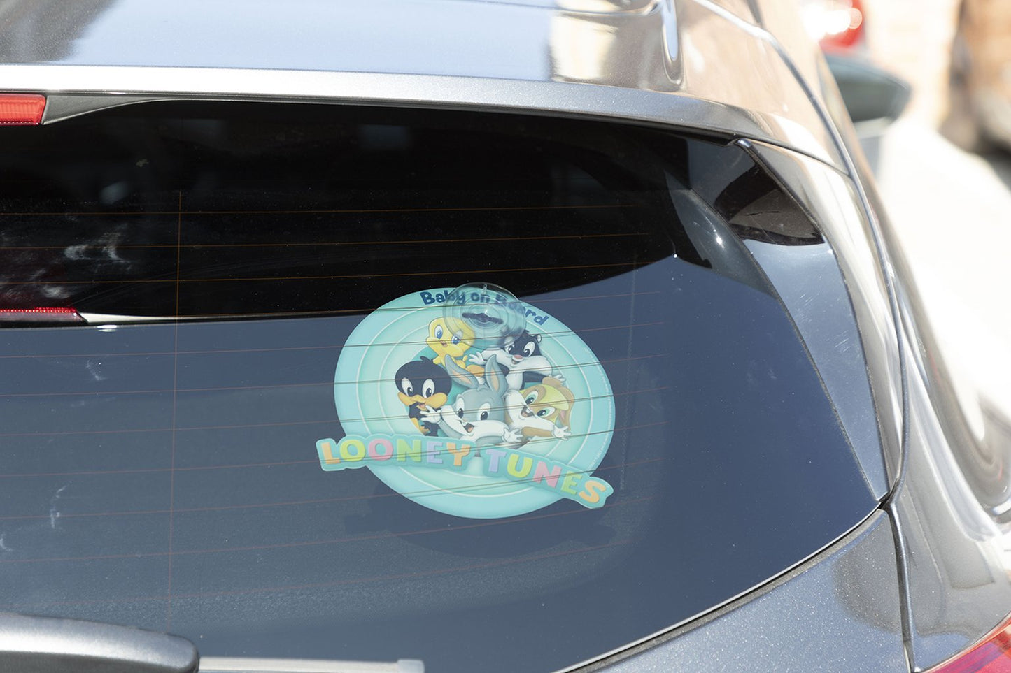 TATAWAY Looney Tunes Warner Bros Bimbo a bordo, segnale di sicurezza per auto
