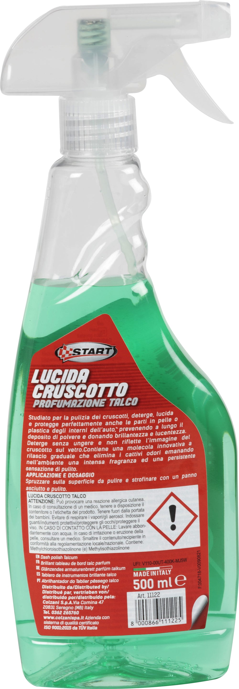 Lavavetri profumazione al talco - 500 ml - effetto mangiaodori