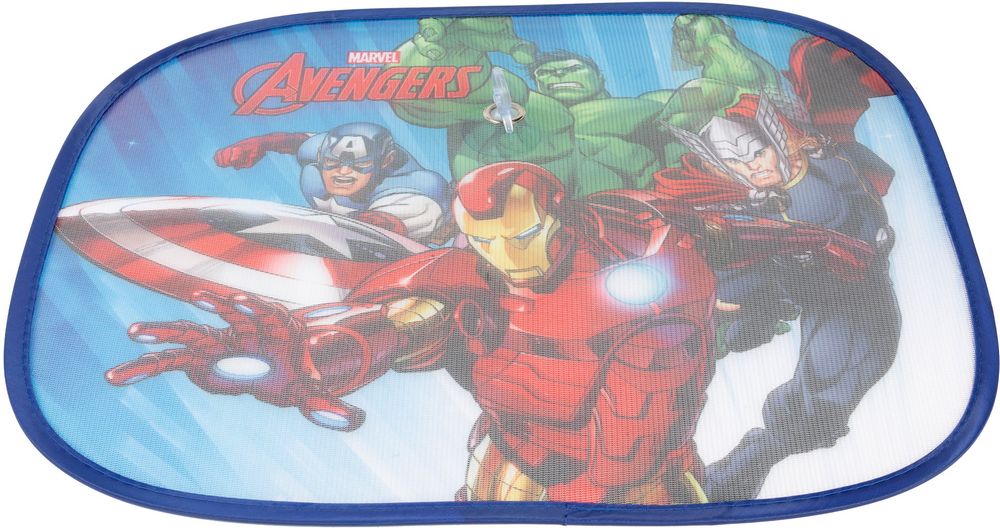 Tendine laterali auto Marvel Avengers 44x35 cm Parasole supereroi
