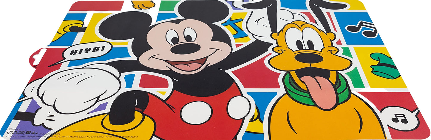 TATAWAY Disney Tovaglietta individuale colorata per bambini in plastica Mickey