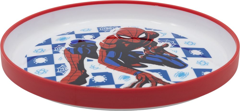 Tataway Piatto Piano Antiscivolo Spiderman Per Bambini