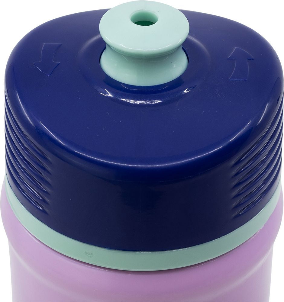 Borraccia 390 ml con chiusura antigoccia in plastica per bambine Frozen