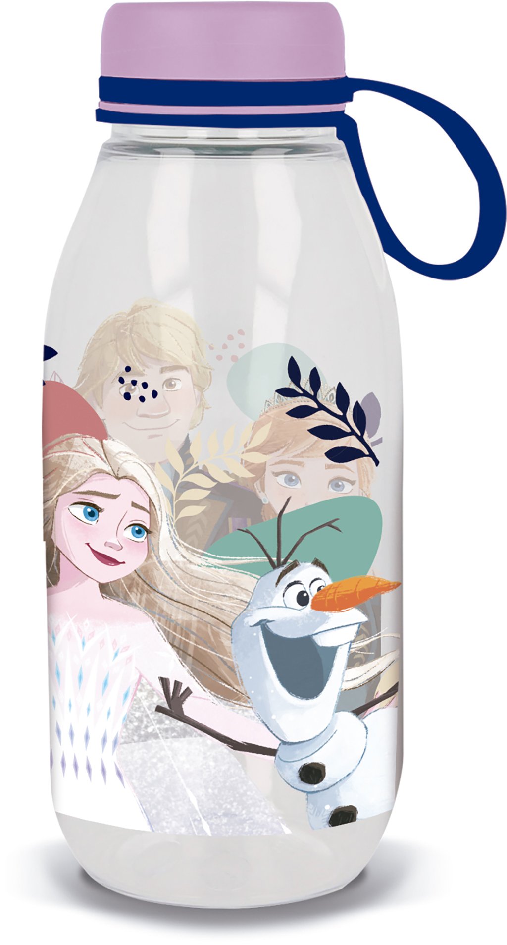 TATAWAY Disney Borraccia Ecozen trasparente per in tritan Frozen Elsa 460 ml
