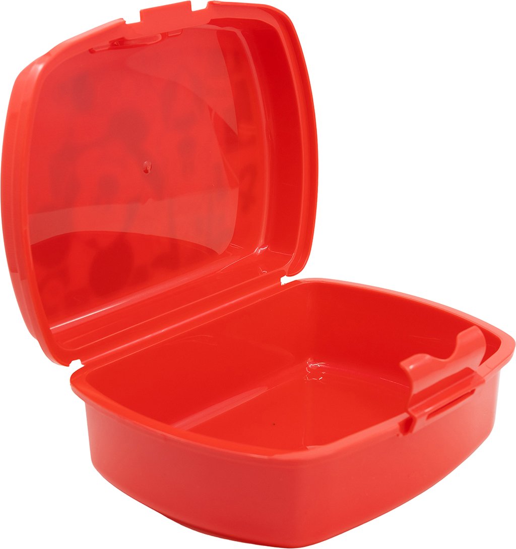 TATAWAY Disney Sandwich Box rossa per bambini in plastica Mickey Mouse Topolino