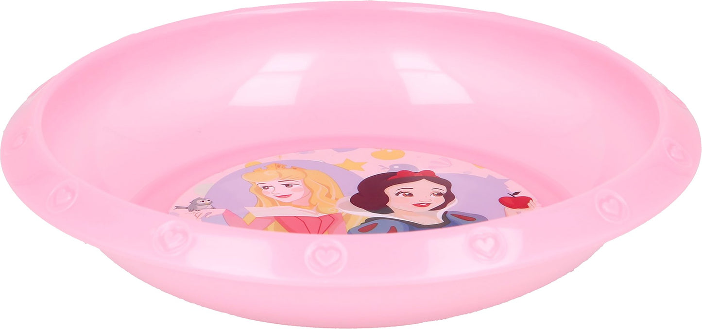 TATAWAY Disney Ciotola rosa per bambine in plastica Principesse resistente