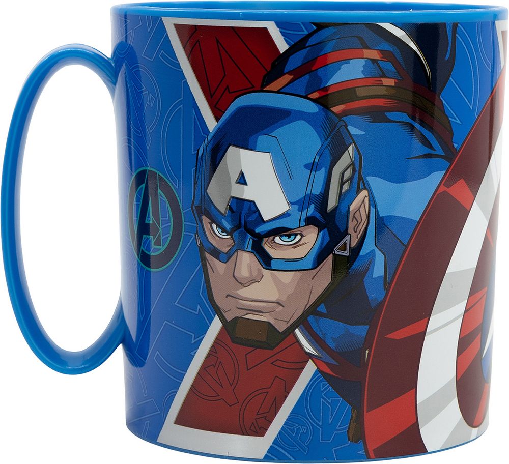 Tazza in plastica adatta a microonde Avengers Marvel 350 ml