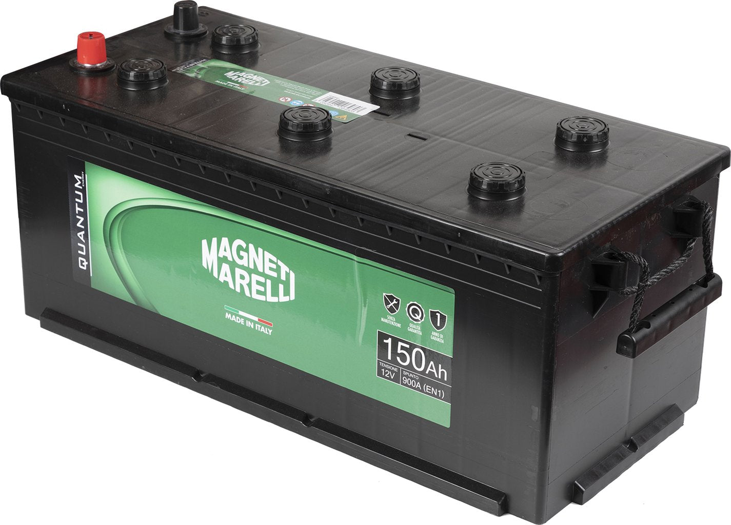 QUANTUM ENERGY Magneti Marelli Batteria per autocarri 150AH 12V 900A EN1
