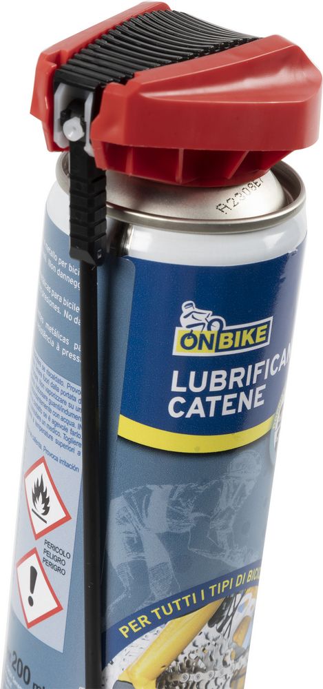 Lubrificante catene spray 200 ml adatto per tutti i tipi di biciclette