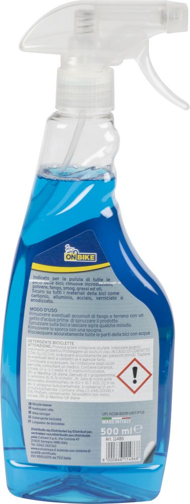 ON BIKE Trigger Super Sgrassatore per biciclette 500ML