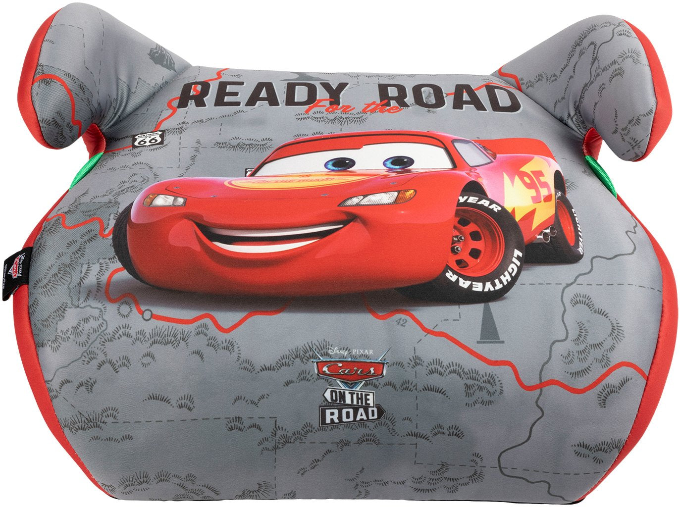 TATAWAY Disney Cars Seggiolino Alzatina Auto Bimbi i-Size 125-150cm 6-12 Anni