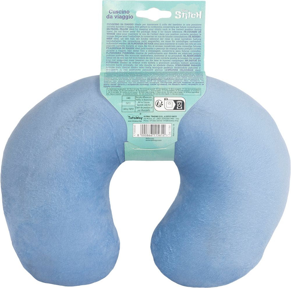 Cuscino per collo da Viaggio Cervicale in tessuto Stitch Bambini