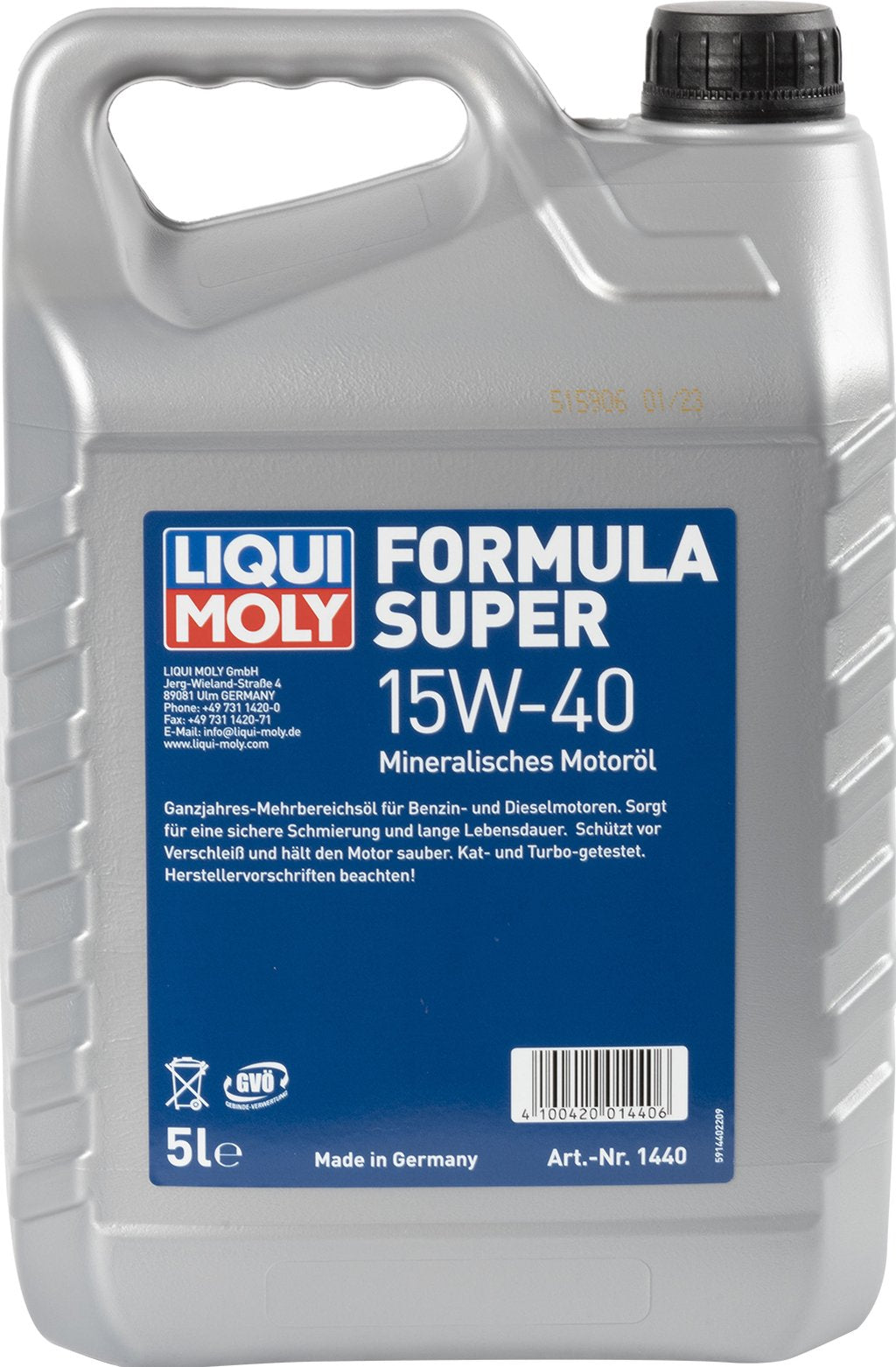 Olio motore Formula Super 15W-40 5L
