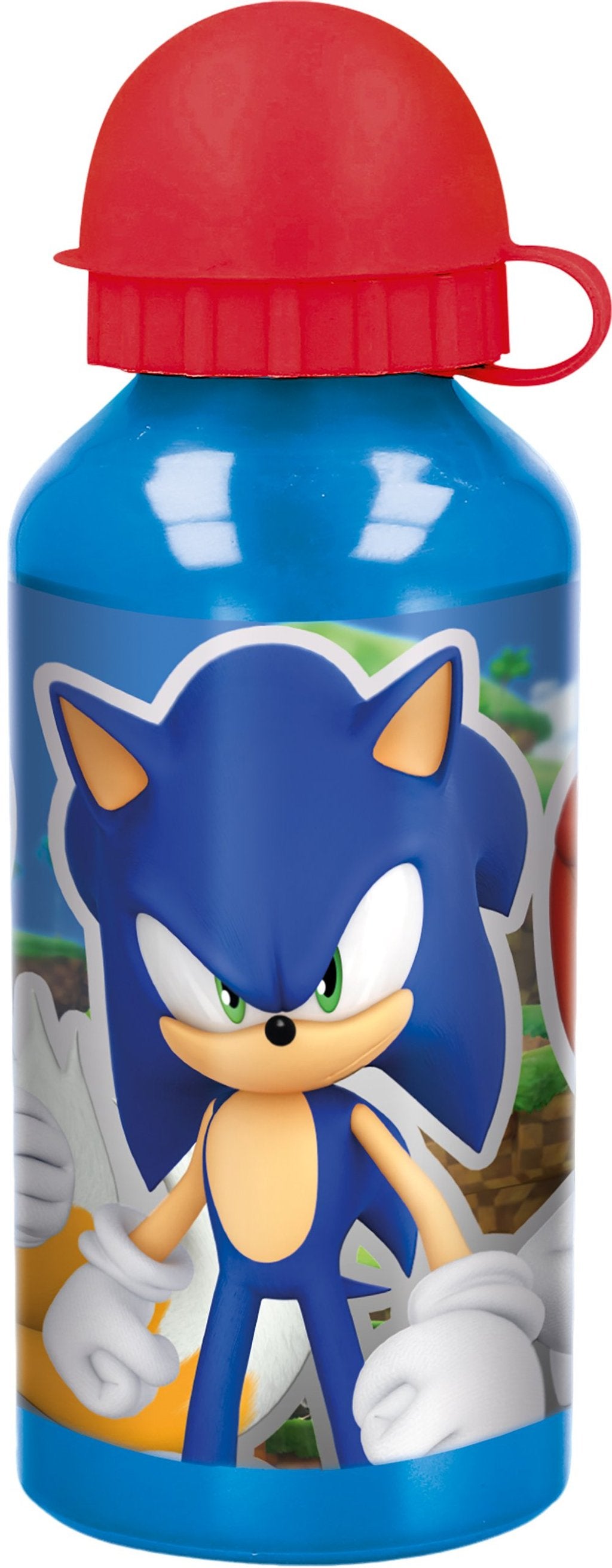 STOR Borraccia Originale Sega Sonic in Alluminio per bambini da 560 ml