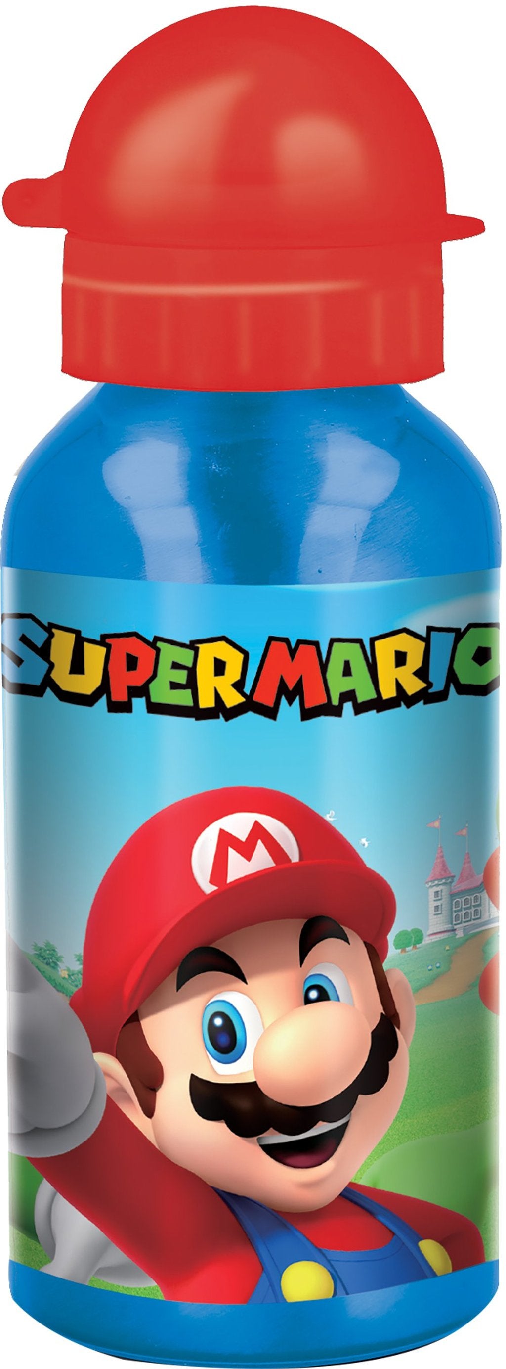 STOR Borraccia Originale Nintendo Super Mario in alluminio per bambini da 500