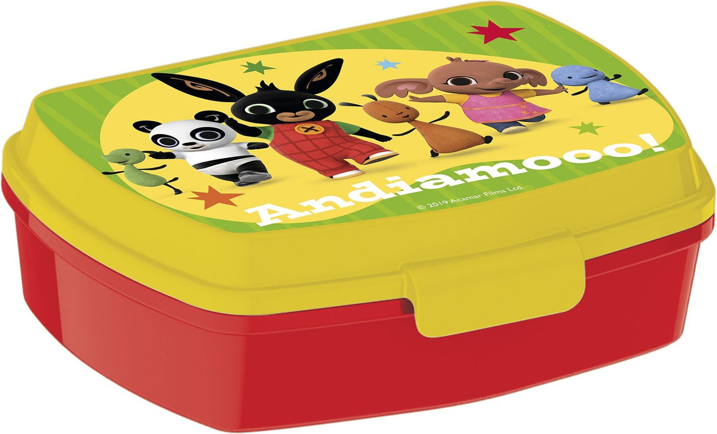 STOR sandwich box bambini Bing in plastica senza BPA lavabile Originale