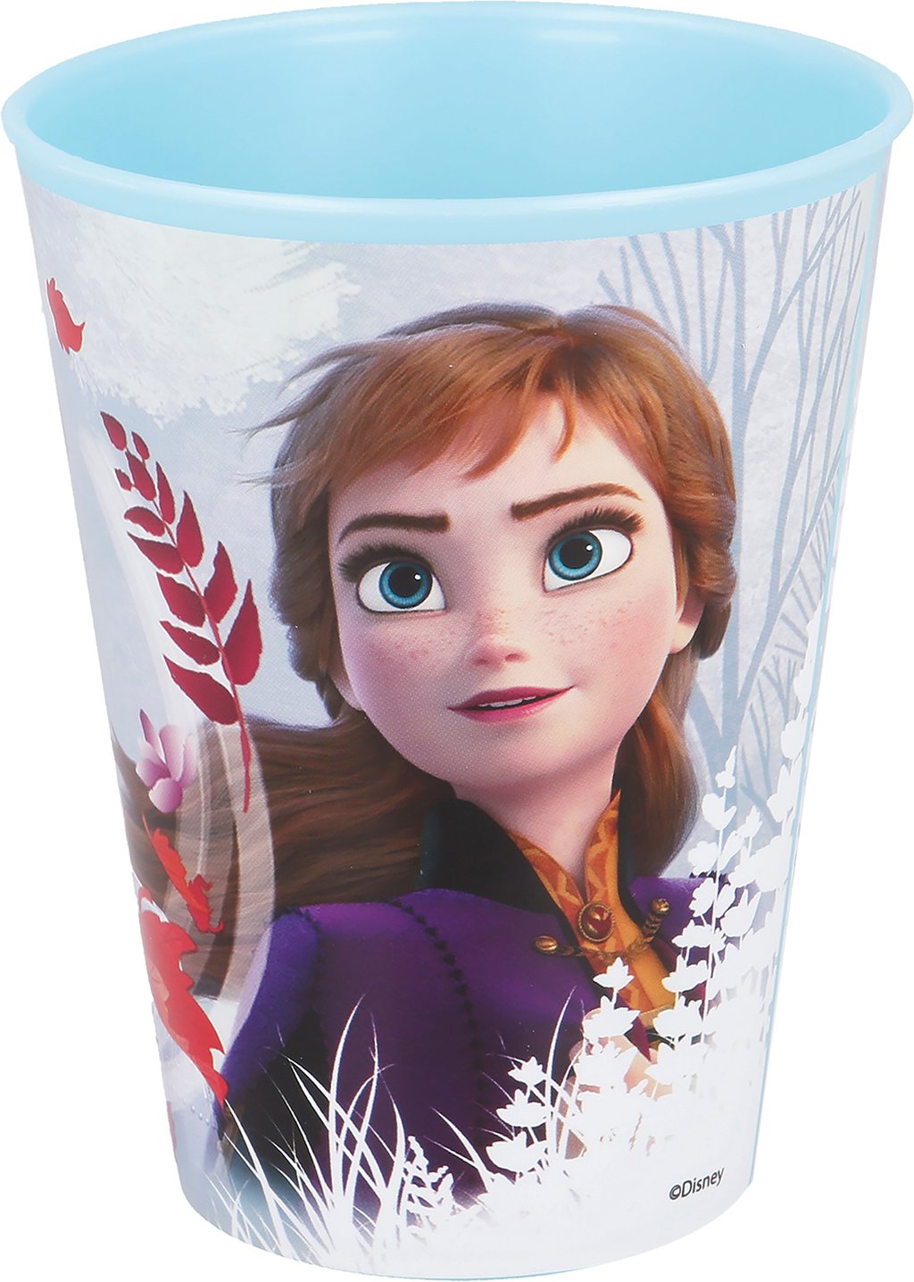STOR Disney Bicchiere in plastica per bambini con grafica Diseny Frozen da 260
