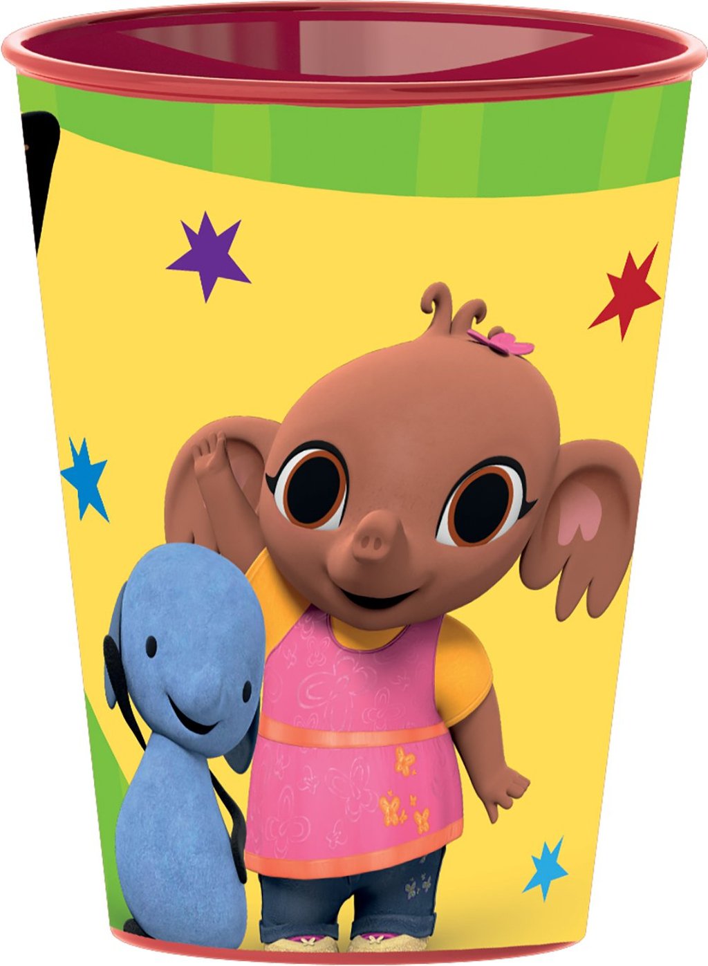 STOR Bicchiere Plastica per Bambini con grafica di Bing da 260 ml, senza BPA