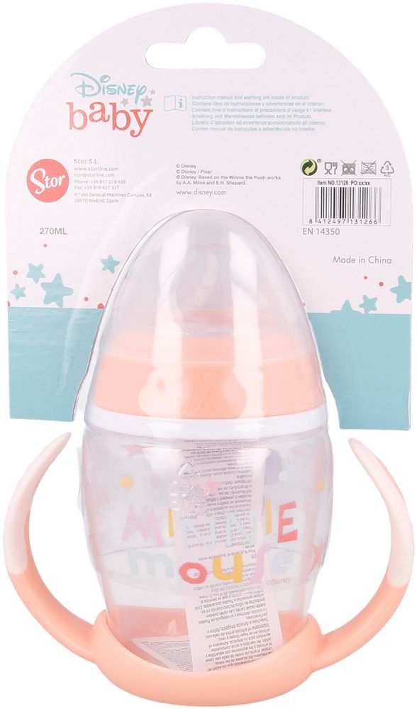 Tazza da Viaggio Originale Fancy Disney Minnie in plastica da 270 ML.