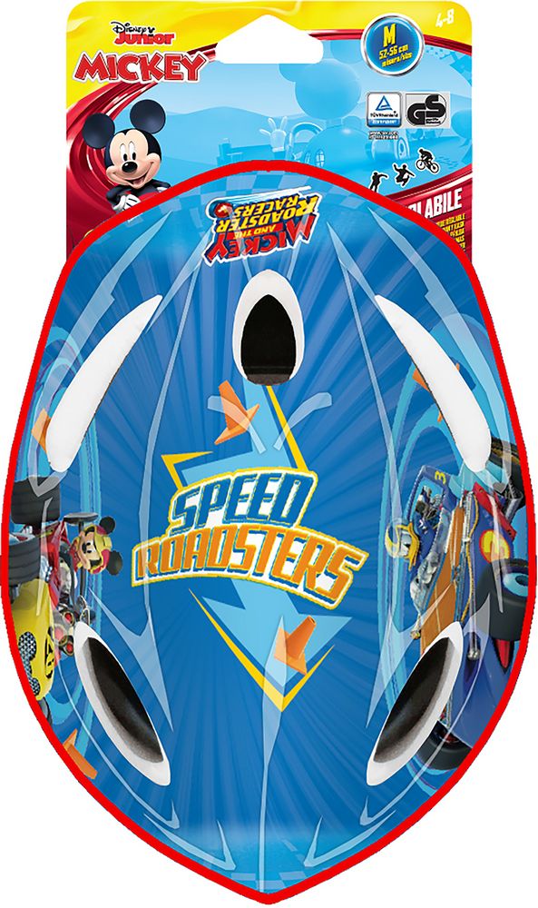 Casco Easy Disney Mickey Mouse da bicicletta per bambino. Misura 52-56 cm (4-8 anni)