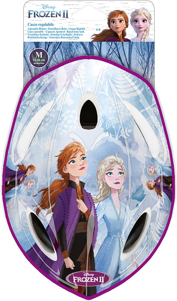 Casco Easy Disney Frozen da bicicletta per bambina. Misura 52-56 cm (4-8 anni)