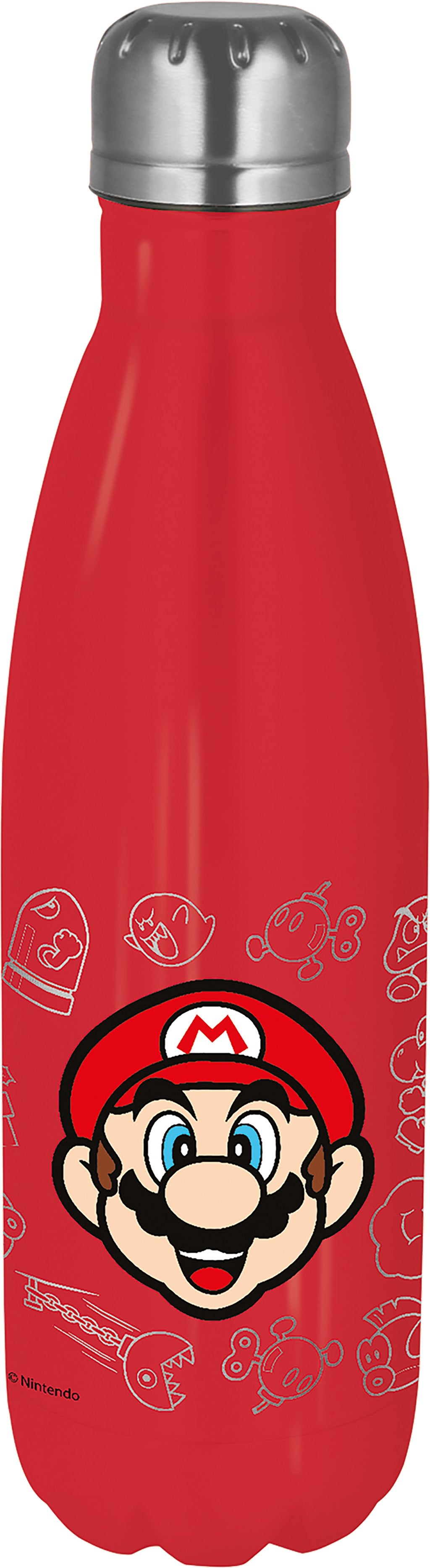 STOR Bottiglia In Acciaio Inox Super Mario 780 ml Borraccia Riutilizzabile Auto