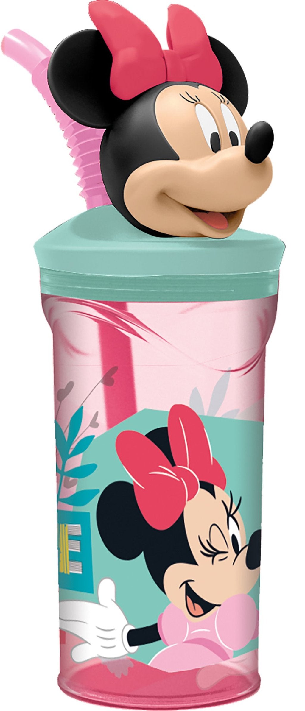 STOR Bicchiere Originale Disney Minnie in plastica da 360 ml per bambini