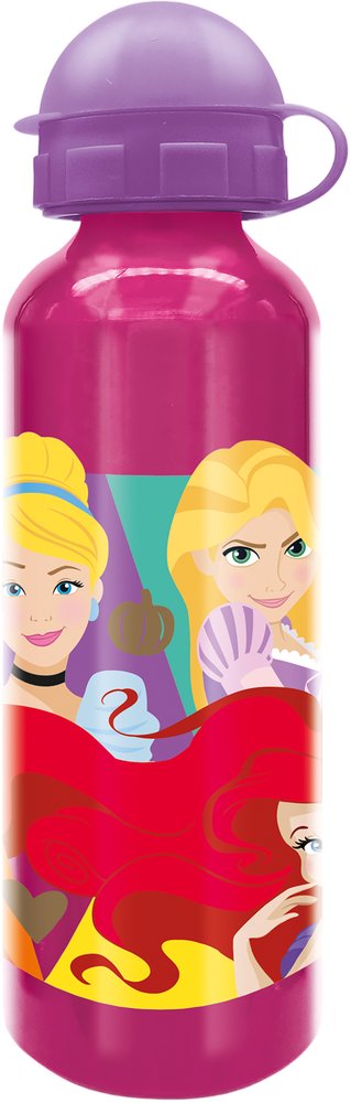 Borraccia Bambine Disney Princess in alluminio da 530 ml
