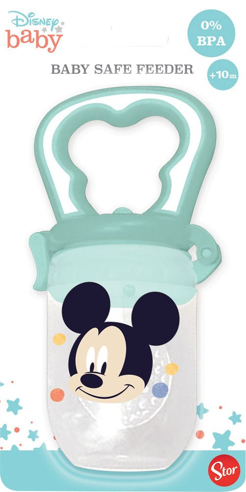 Ciuccio Frutta Disney Mickey Mouse per bambini in plastica alimentare.