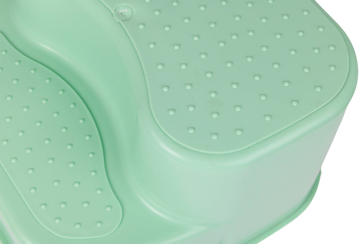 POUPY Scaletta Antiscivolo per Bambini Pedana 2 Gradini in Plastica Sicura