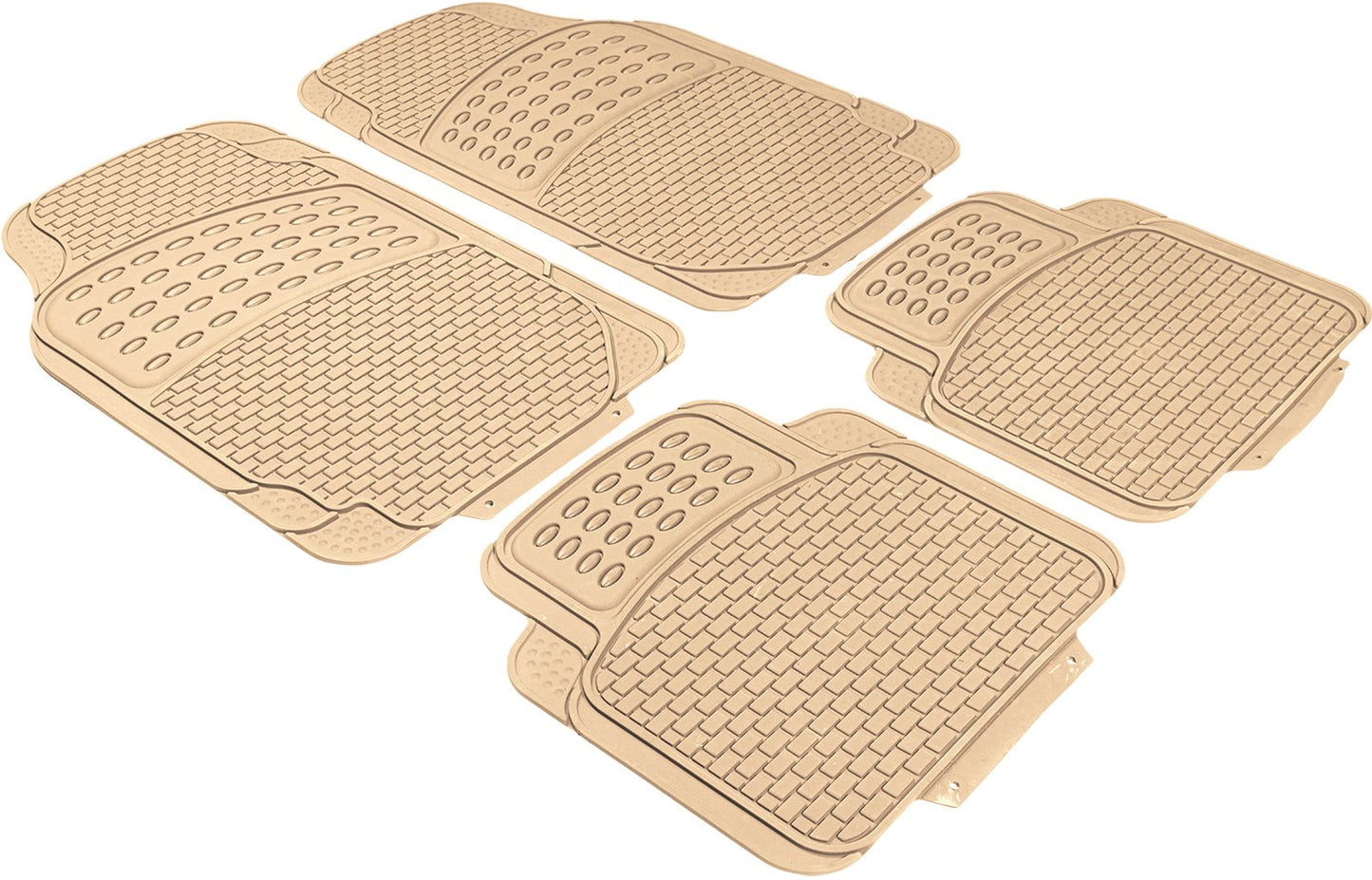 START SET TAPPETI ANZIO IN PVC 4 PZ BEIGE 3,5 KG Accessorio Originale