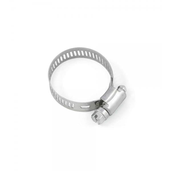 Fascetta stringitubo 19 - 28 mm. in acciaio Inox A2 - AISI 304 - 2 pz.