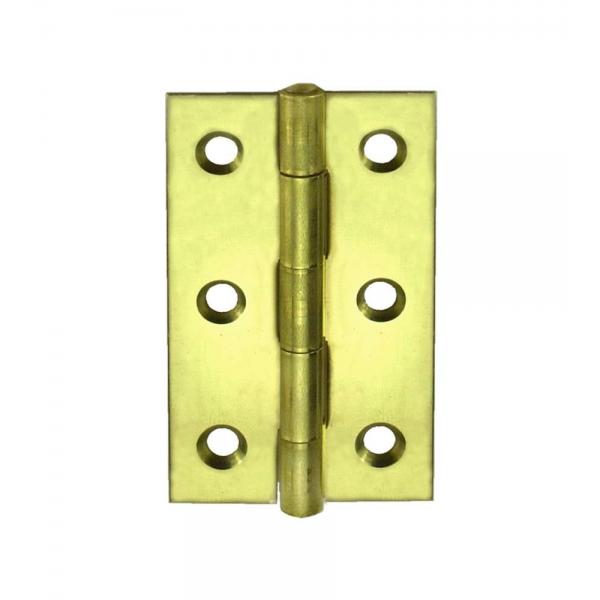 Cerniere strette 31 x 50 mm. - zincate giallo - 1 pz.